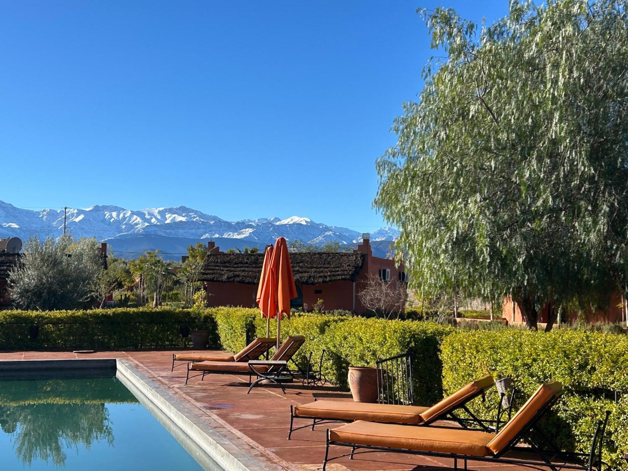 Les Orangers De L'Ourika Otel Douar Akkara Dış mekan fotoğraf